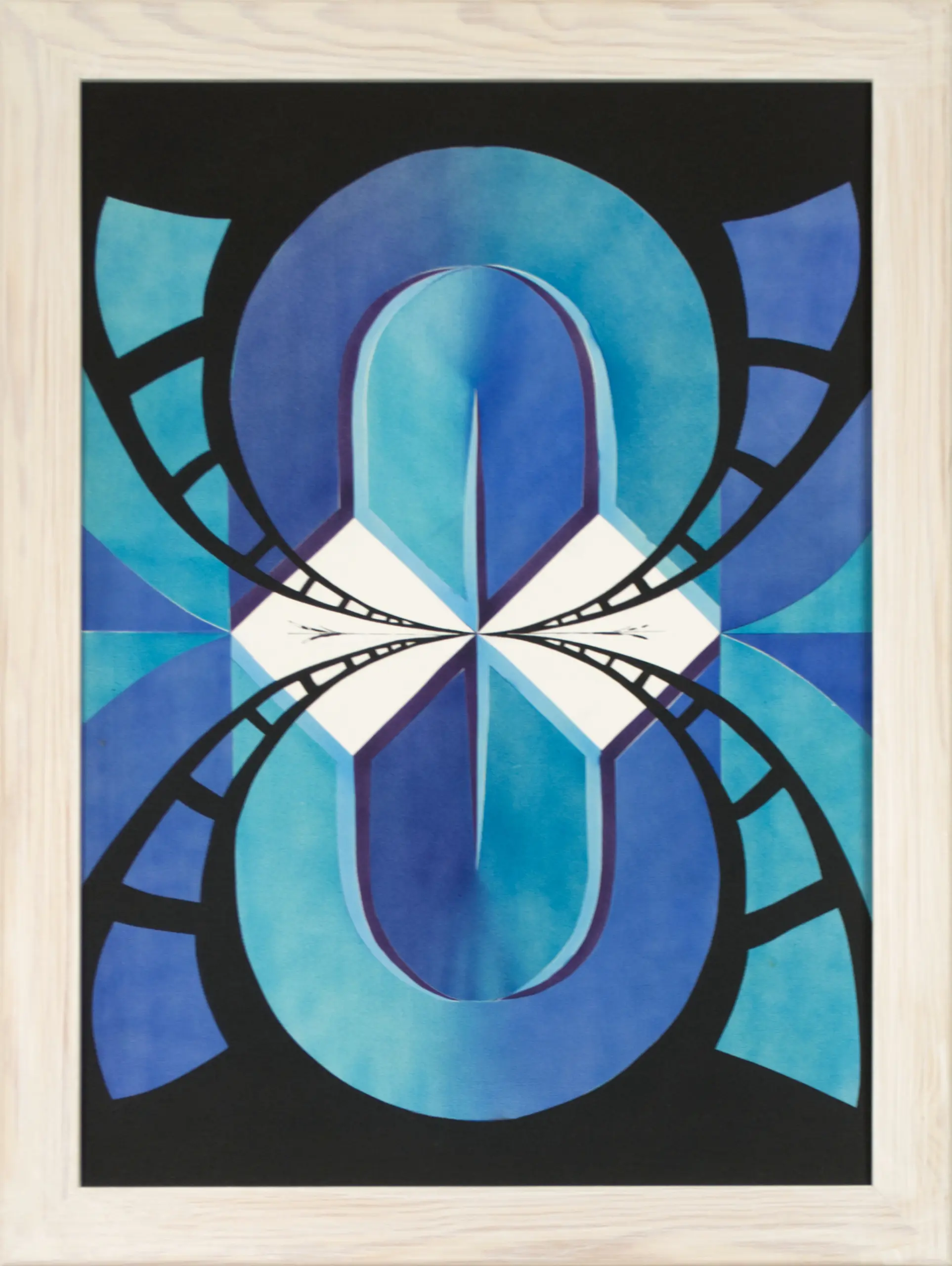 Filmaske, 2011, Sprühfarbe / Acrylfarbe auf Leinwand, 70 x 50 cm von Tim Florian Mueller
