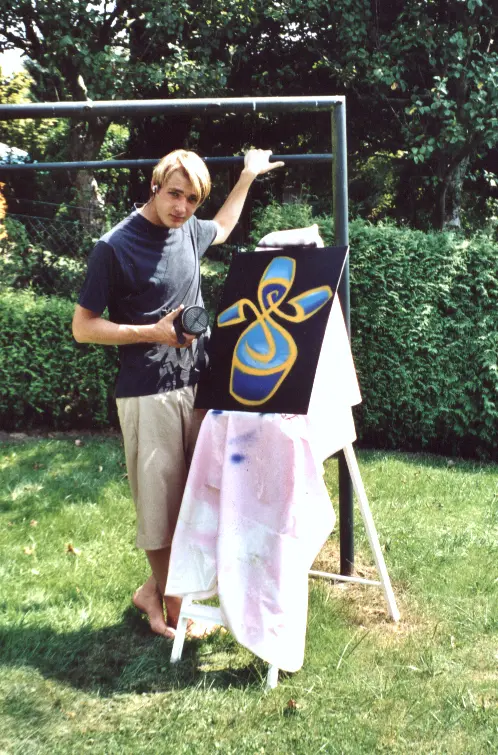Selbstportrait, 2003 von Tim Florian Mueller